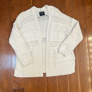 Cream Abercrombie Cardigan